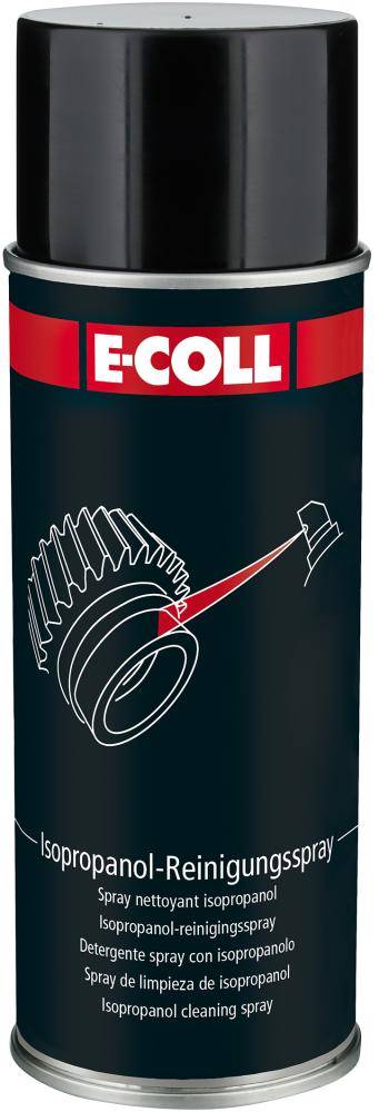 E-COLL Isopropanol- Reinigungsspray hochrein farblos 400ml Spraydose-0