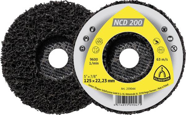Grob-Reinigungsscheibe 115x22,2mm Klingspor - Artikel: 4014855090464