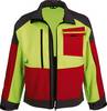 Softshelljacke ForestJackRed,Gr.2XL,rot/anthr/gelb