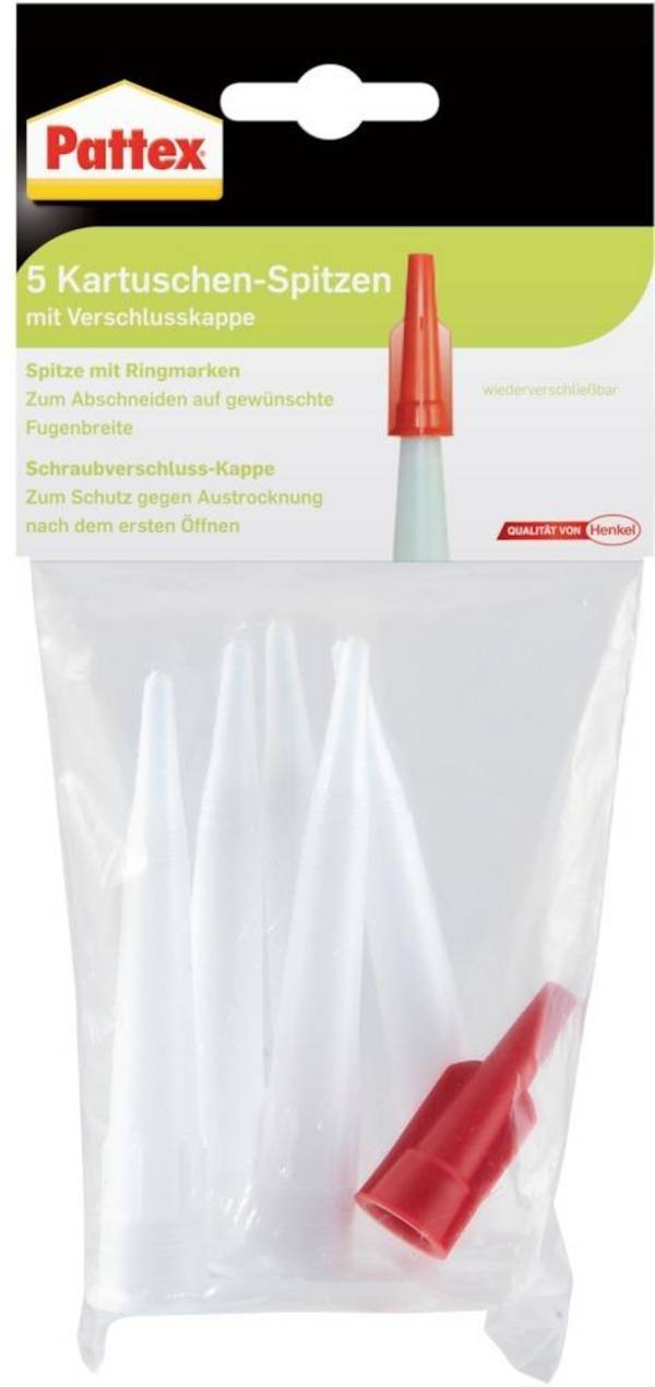 PATTEX Kartuschenspitzen Beutel (5 Stück) - Artikel: 4015000421805