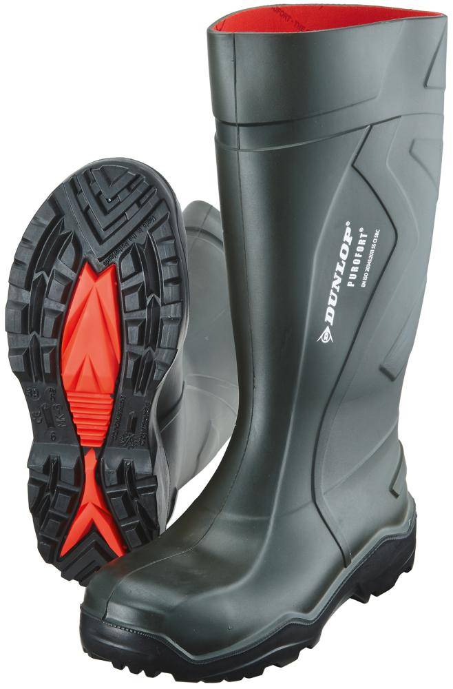 Stiefel Dunlop Purofort+,S5CI SRC, Gr.42, grün - Artikel: 8713197038658-0