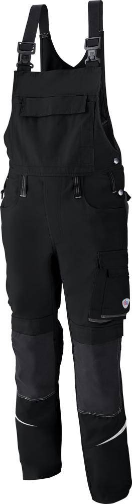 Latzhose 1804 720, Gr. 50,schwarz - Artikel: 4055301114907-0