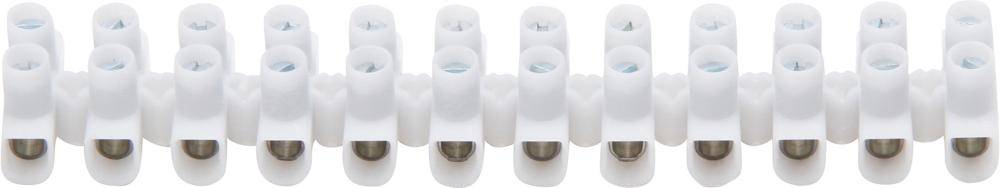 PVC-Lüsterklemmleiste 12p4-6qmm, natur a2 SB Kopp - Artikel: 4008222908414-0