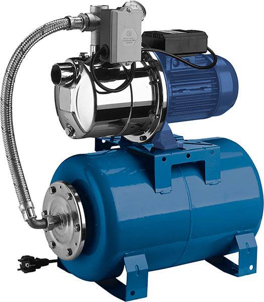 Edelstahl-Hauswasserwerk GP-JEXM 120-24 1390 Watt - Artikel: 4027923002245-0