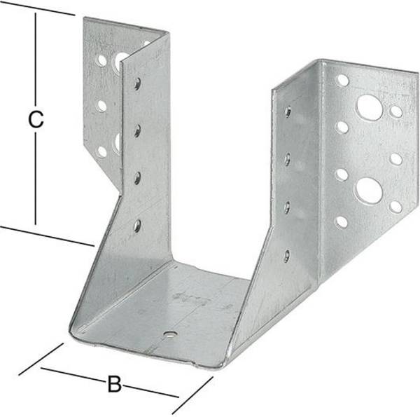Balkenschuh Typ A 100/140 2mm ETA-09/0227 STA sendzimir verz.