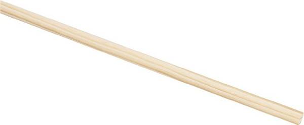 Holzbesenstiel 24 mm 160 cm, Rundkopf - Artikel: 7830609976