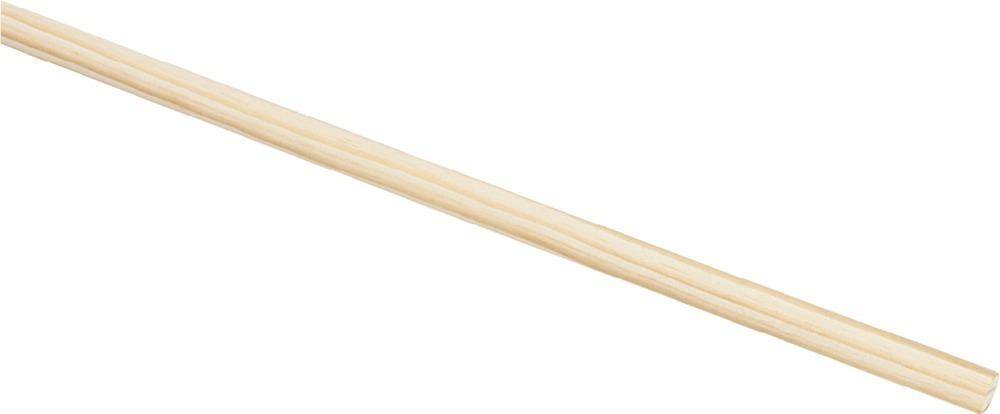Holzbesenstiel 24 mm 160 cm, Rundkopf - Artikel: 7830609976-0