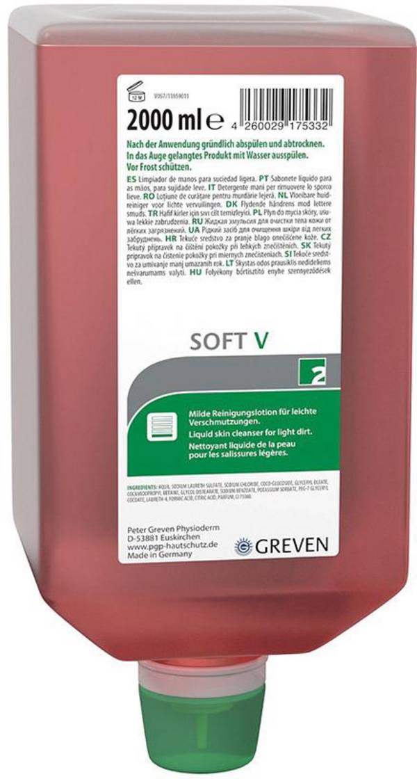 Greven GREVEN SOFT V 2000 ml Varioflasche Hautreinigungslotion mildGreven