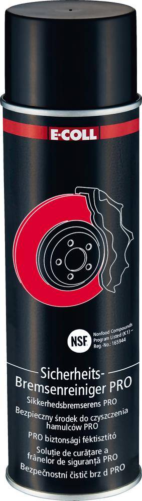 Sicherh.-Bremsenreiniger PRO 500ml Spraydose E-COLL EE-0