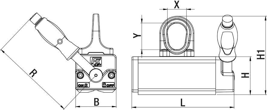 Lasthebemagnet FX-150 FLAIG-1
