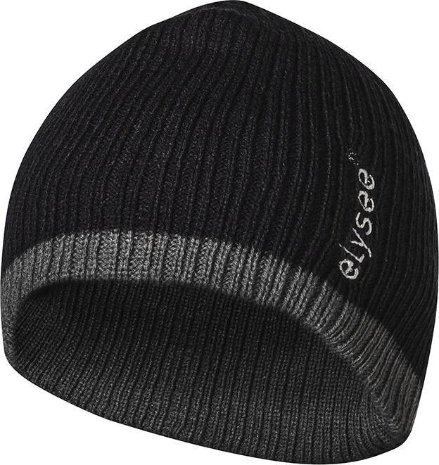 Mütze, Thinsulate, schwarz/grau-0