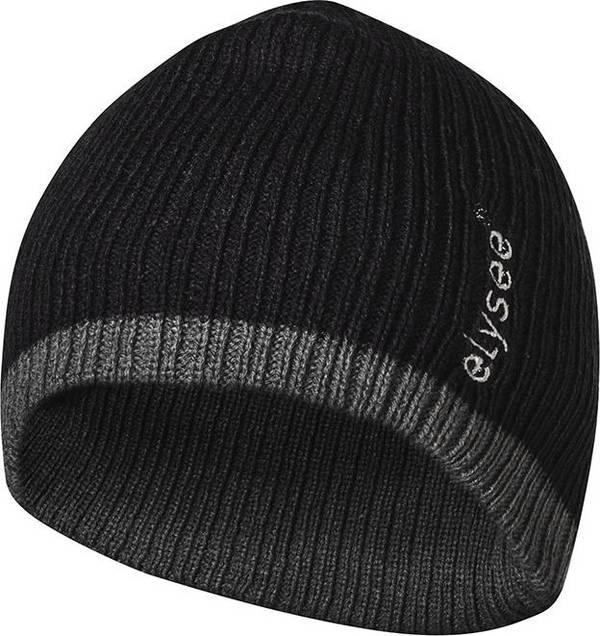 Mütze, Thinsulate, schwarz/grau