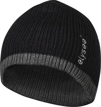 Mütze, Thinsulate, schwarz/grau