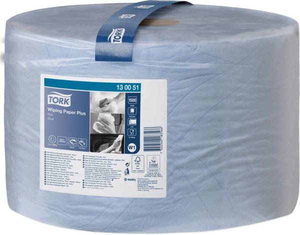 Tork Advance 420 Wisch- tuch blau 2lag.