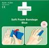CEDERROTH Schaumbandage blau, 6cm x 4,5m CEDERROTH