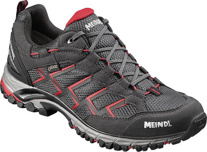 MEINDL Sporthalbschuh CARIBE GTX schwarz/rot Gr. 41,5