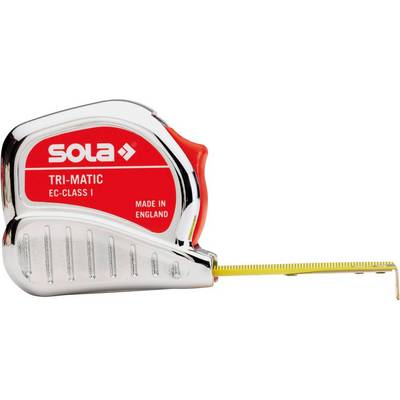 Taschenbandmaß Trimatic 8mx25mm gelb Sola - Artikel: 9002719003168-0