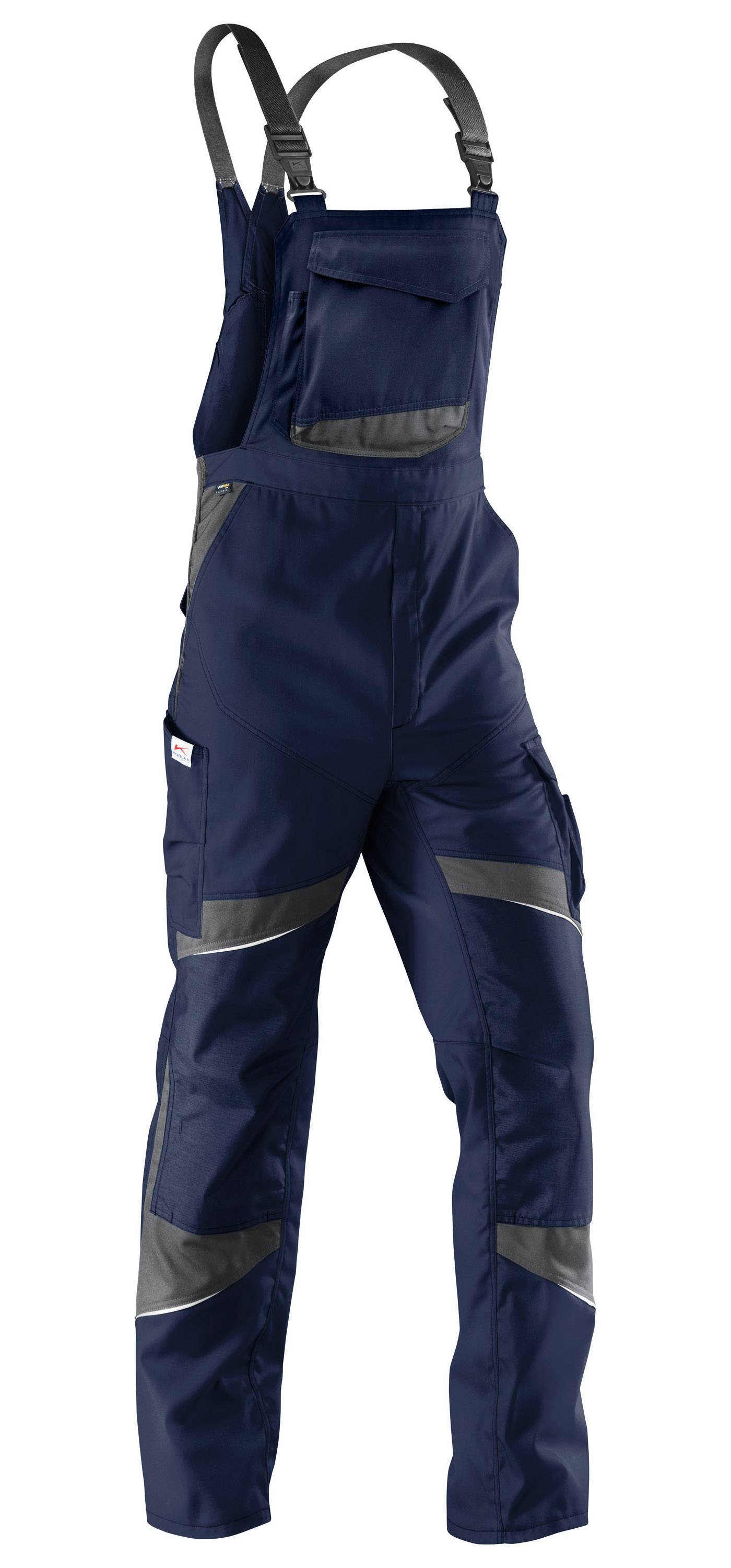 KÜBLER ACTIVIQ Latzhose, dunkelblau/anthrazit, 29-0
