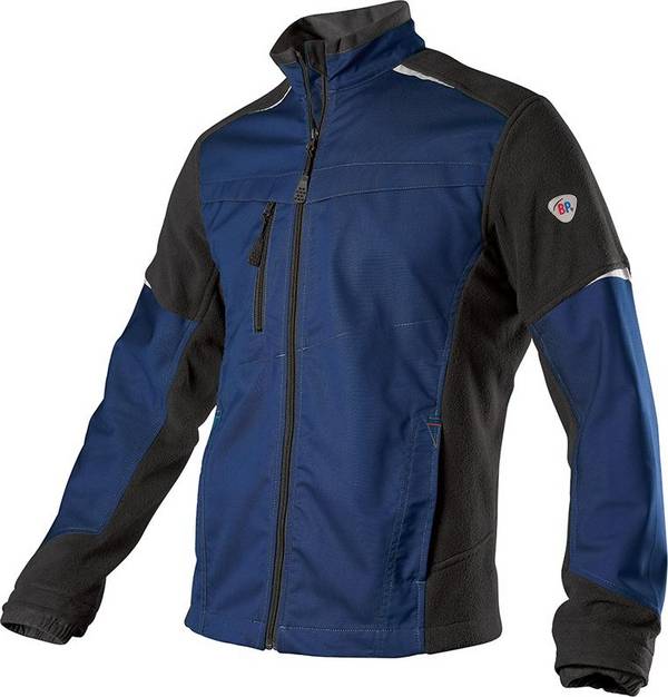 He.Funkt.Jacke 1992 570, Gr.56/58,nachtblau/schw.
