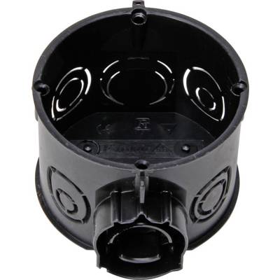 Schalter-Dose ISO 60mm Ø 45mm tief schwarz Kopp-0