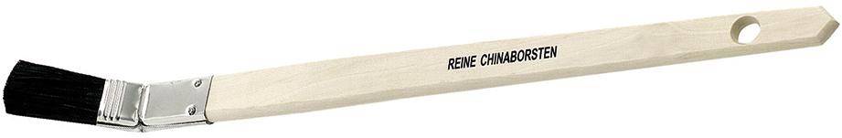 Plattpinsel gebogen 10mm schw. Chinabor.Nölle - Artikel: 4250560503398-0