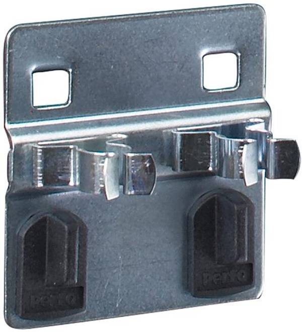 Doppelte Werkzeugklemme B60xT60xD2x13 mm für Lochplatten für Lochplatten - Artikel: 7830333337