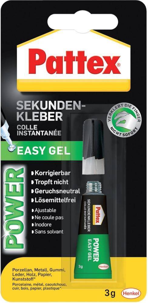 PATTEX Sekundenkleber Power Easy Gel 3g-0