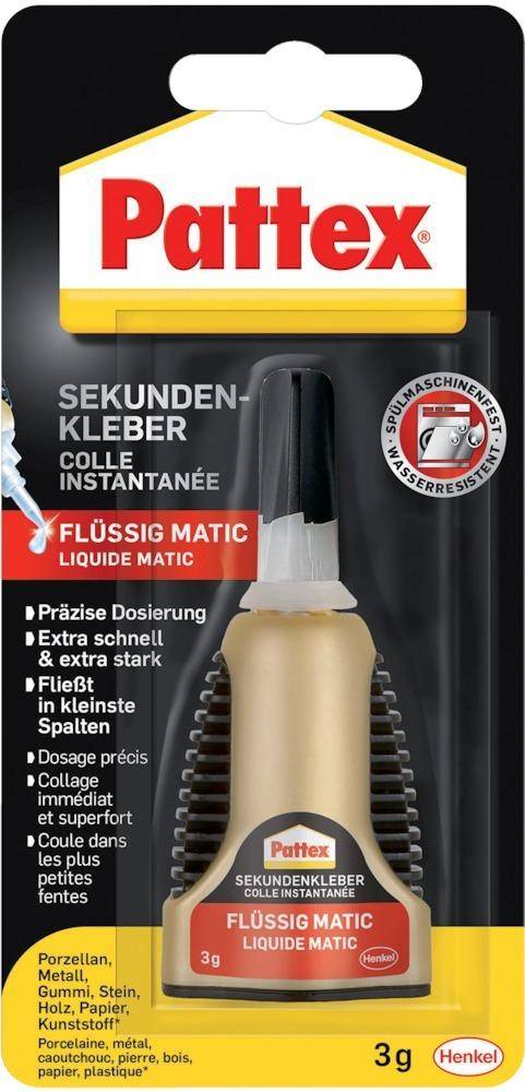 PATTEX Sekundenkleber Matic flüssig 3g-0
