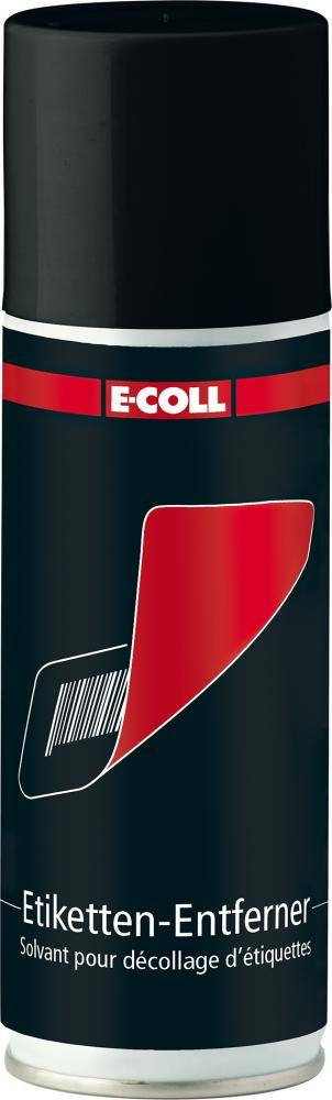 E-COLL Etikettenentferner frei von chlorierten Lösungsmitteln 200ml Spraydose