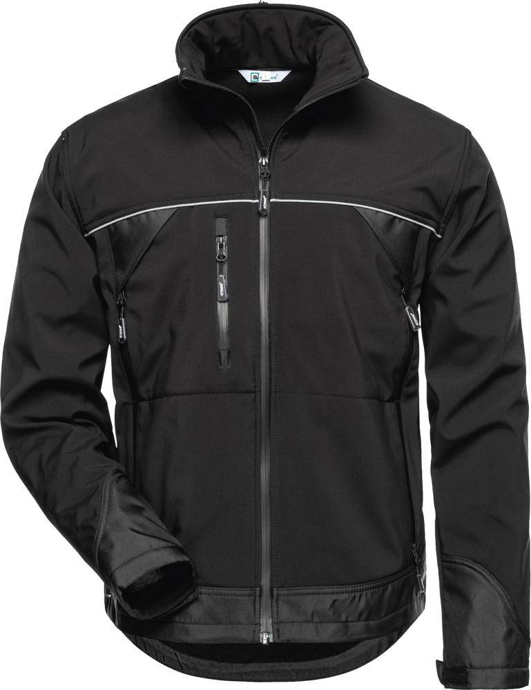Jacke Alpha, Softshell, Gr. M, schwarz-0