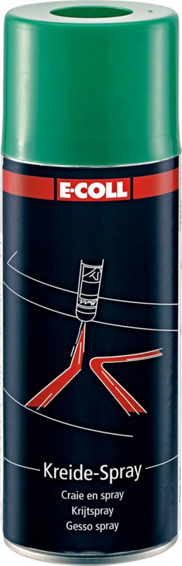Kreidespray 400ml grün E-COLL