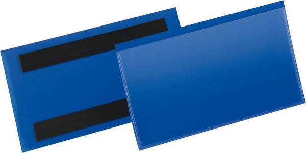 DURABLE Kennzeichnungstasche, magnetisch, 150 x 67 mm, blau (9174207)