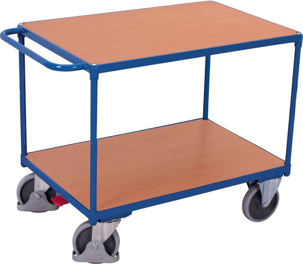 Tischwagen 500 kg 1000x700 mm 2 Böden VarioFit-0