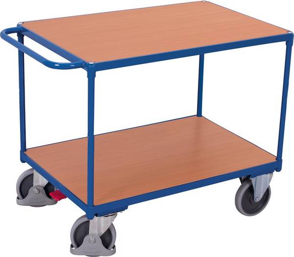 Tischwagen 500 kg 1200x800 mm 2 Böden VarioFit