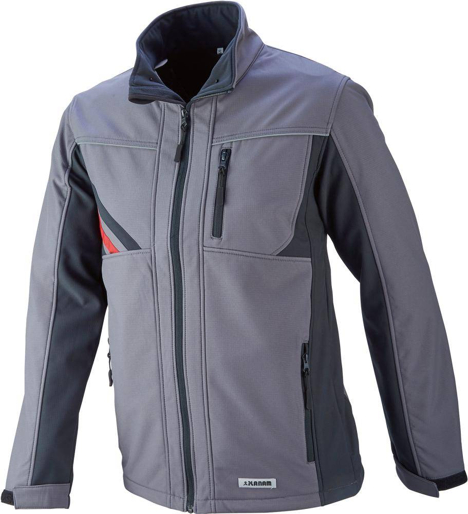 Softshelljacke Highline, schiefer, Gr. 2XL - Artikel: 4030913946481-0