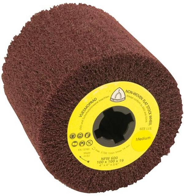 Vliesrad NFW600 veryfine 100x100x19mm Klingspor - Artikel: 4014855089826