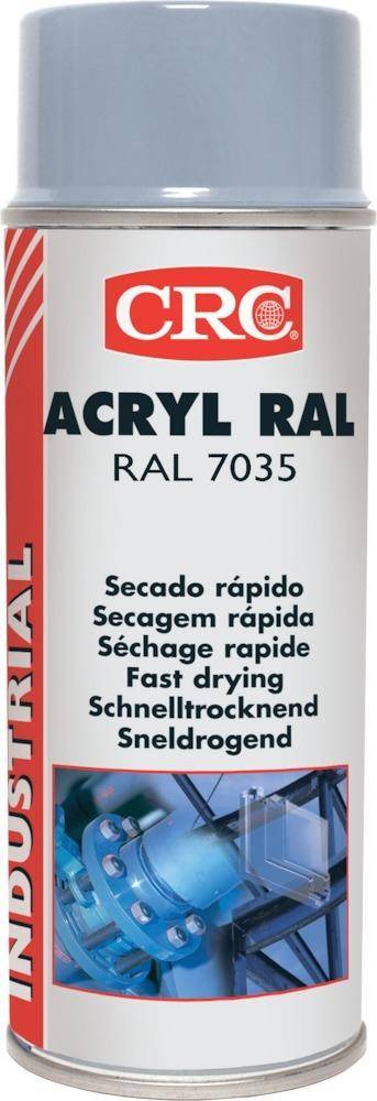 CRC Acryl-Schutzlack glänzend RAL 7035 Lichtgrau 400ml Spraydose