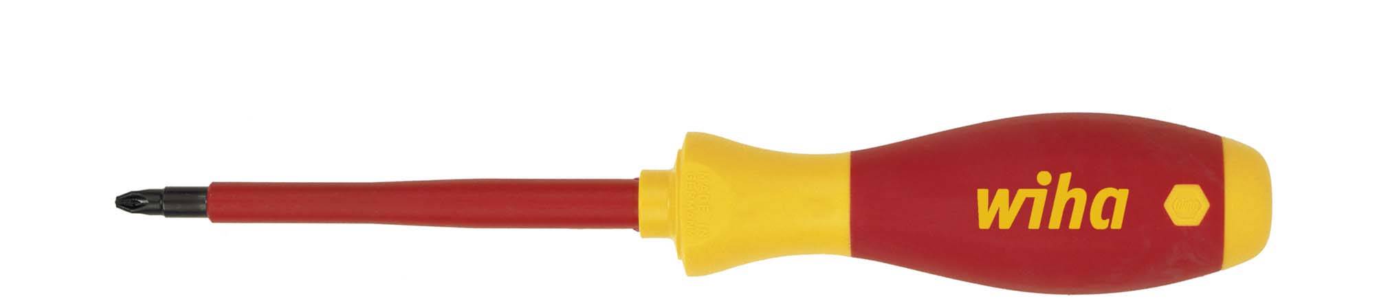 Wiha Schraubendreher SoftFinish® electric Pozidriv PZ2 x 100 mm (38018)-0