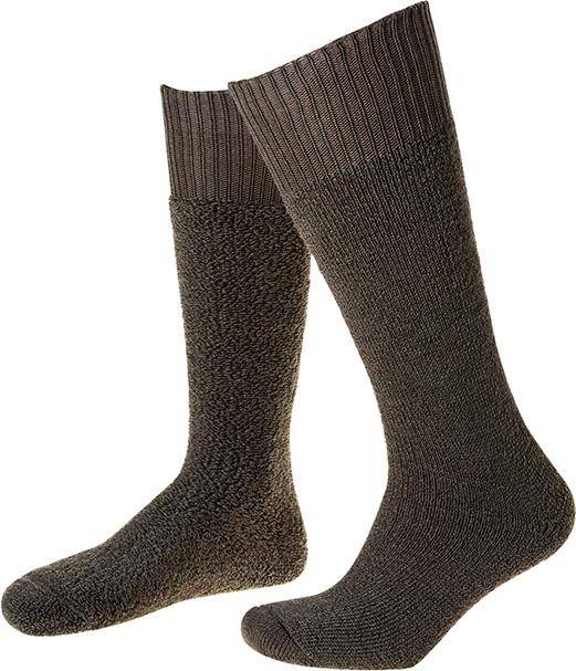 Stiefelsocke,Vollplüsch, Gr. 39-41, grün, FORTIS-0
