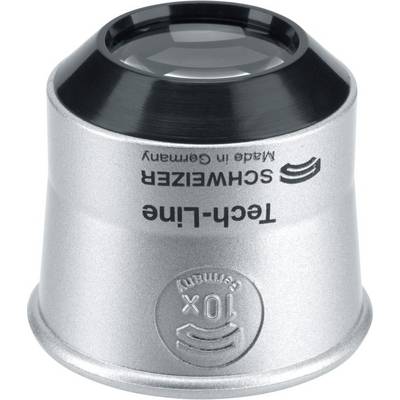 SCHWEIZER Uhrmacherlupe Tech-Line 10 x / Ø 22,8 mm, aplanatisch-0