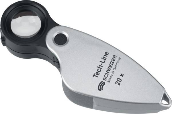 SCHWEIZER  Einschlaglupe Tech-Line 20 x / Ø 16,2 mm, aplanatisch