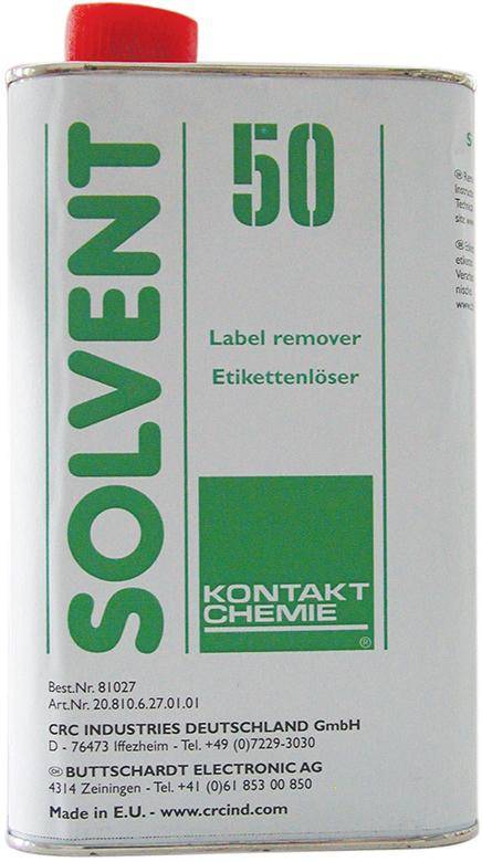 KOC SOLVENT 50 Etikettennlöser 5L - Artikel: 5412386810329-0