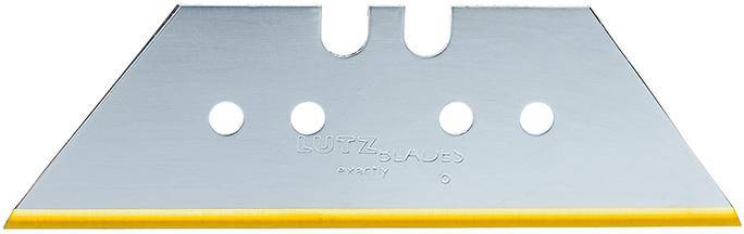 Trapezklinge TiN 61 x18,7x0,65mm Pack a 10 Stück LUTZ BLADES-0