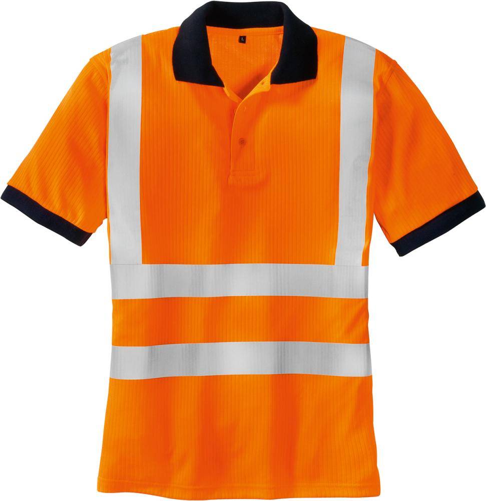Warnschutz-Polo-SYLT, leuchtorange, Gr. 3XL-0