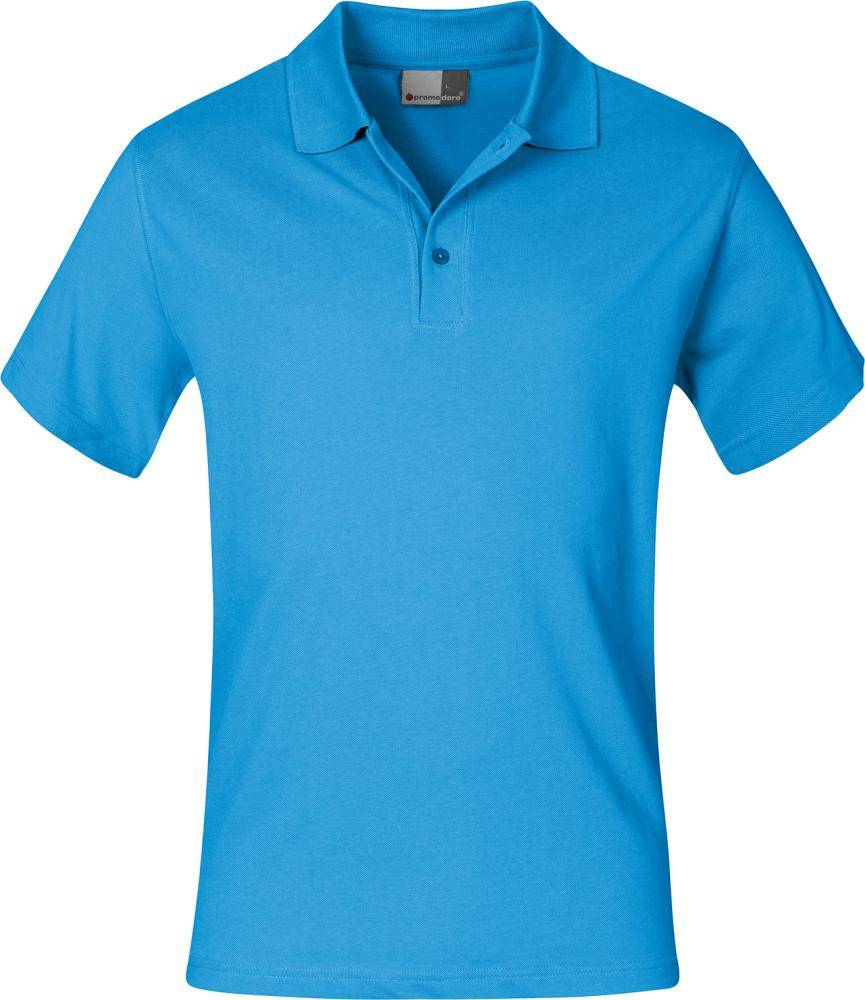 Poloshirt, Gr. 3XL, turquoise - Artikel: 4251164225037
