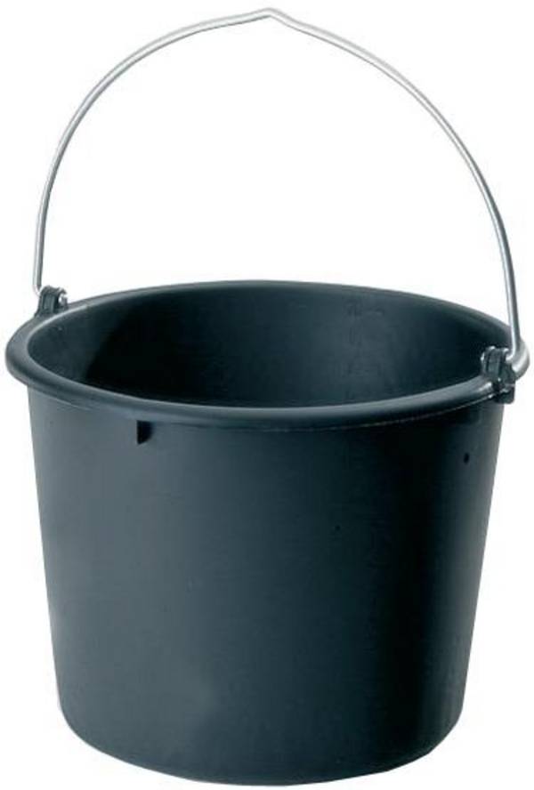 Baueimer Polyethylen- Regeneratg. schwarz 10 l - Artikel: 4012411000902