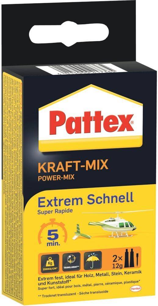 PATTEX Kraft Mix Extrem Schnell 2x12g (F)-0