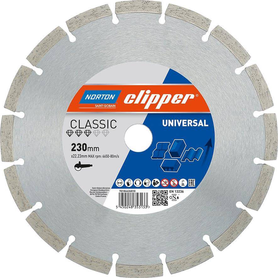 Clipper Diamant-Trenn CLAUni 26100 230x22,23 mm - Artikel: 5450248353133