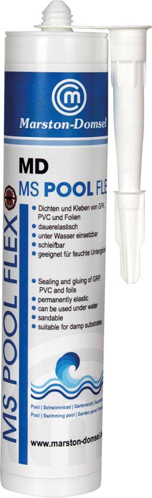 MD-MS Pool Flex blau 440g Kartusche 440g-0