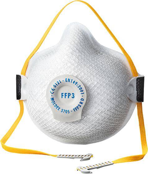 Moldex Atemschutzmaske 3705, Klimaventil, FFP3 R D Moldex-0